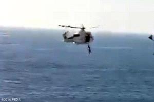 إنقاذ سيدة من موجة عملاقة ضربت مسبحا في إسبانيا