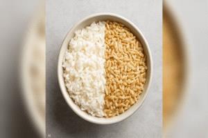 مقارنة بين الأرز الأبيض والبني.. ما الأفضل لصحتك؟