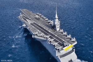 ماكرون يعلن تصنيع حاملة طائرات رهيبة لمواجهة "المفترسين"