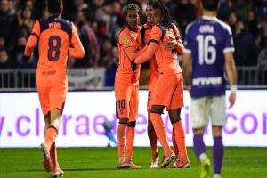 برشلونة يتألق ويعبر لثمن نهائي كأس ملك إسبانيا