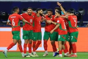 أزارو يقود المغرب إلى نصف نهائي كأس العرب
