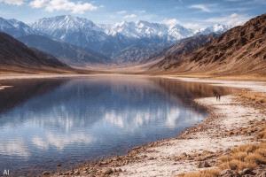 حدث نادر في وادي الموت.. بحيرة تعود بعد آلاف السنين