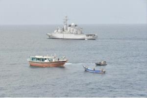 القوات البحرية المشتركة تضبط شحنة مخدرات بـ140 مليون دولار