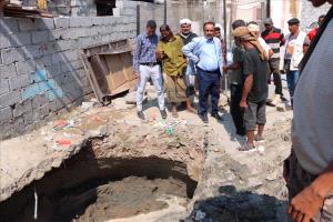 تحرّك عاجل في خورمكسر لوقف طفح الصرف الصحي بالقرية الروسية