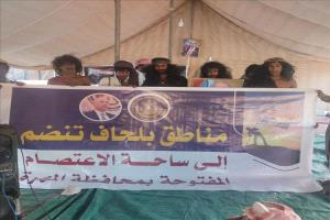 قبائل بلحاف تنضم للاعتصام في الغيضة مطالبة بـ"دولة الجنوب العربي