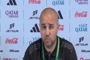 بوقرة قبل مواجهة الإمارات: كل مباراة نهائي في مشوار الدفاع عن لقب الجزائر