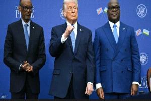 عاجل | ترامب: أنهيت حربا امتدت لعقود بين الكونغو ورواندا مع الحفاظ على نفس المعنى