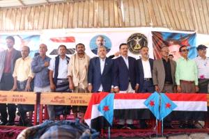 أبناء أبين يواصلون اعتصامهم المفتوح للمطالبة بإعلان دولة الجنوب العربي