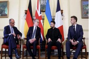 زيلينسكي يخطط لإجراء محادثات مع قادة أوروبيي
