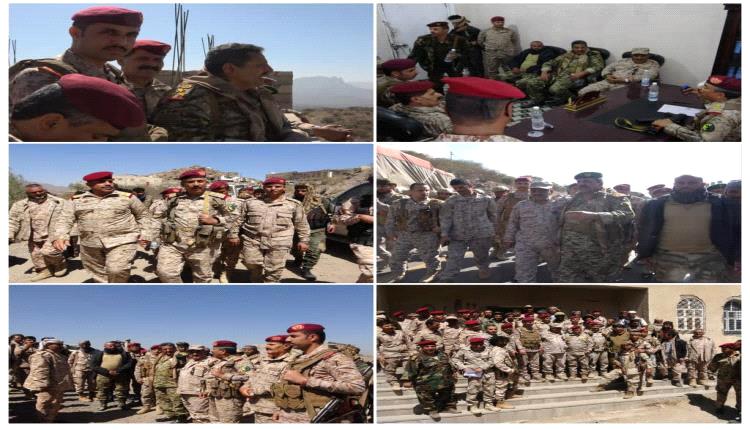 قيادات عسكرية بارزة توجه رسائل من الخطوط الأمامية لجبهات الضالع
