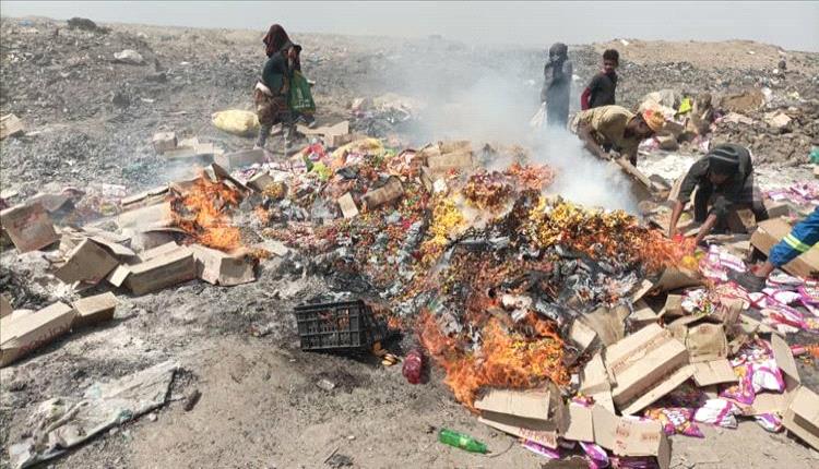 صحة بيئة المنصورة تتلف 16896 علبة جبن غير صالحة الإستهلاك
