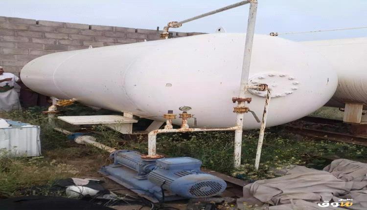 محطة الغاز الأولى في أحور تبدأ عملها اليوم
