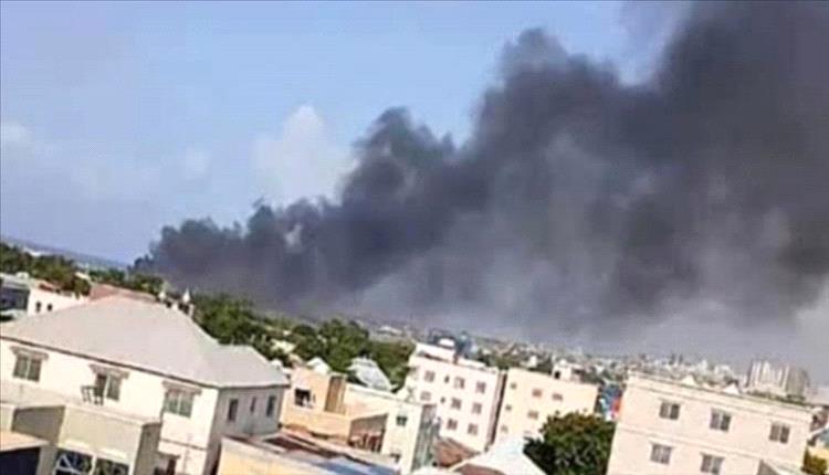 تحطم مروحية قرب مطار مقديشو ودوي انفجار يهز العاصمة الصومالية