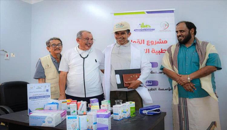 العجيلي يدشن أعمال القافلة الطبية التخصصية بالمركز الصحي حلفون
