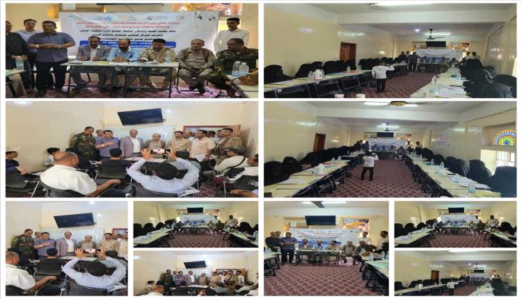 مدير عام مديرية قعطبة ومدير مكتب الصحة يدشنان الدورات التدريبية لحملة شلل الأطفال

