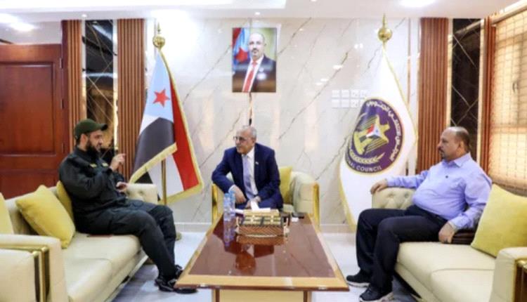 الكثيري يطلع على الأوضاع الأمنية في لحج
