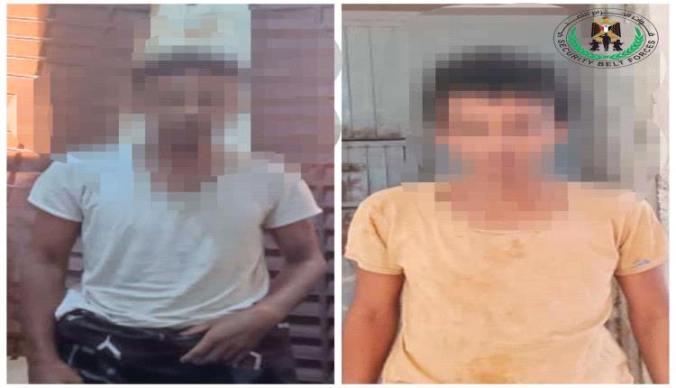 الحزام الأمني في أبين يطيح بمرتكبي جريمة إحراق باص إسمنت الوحدة 