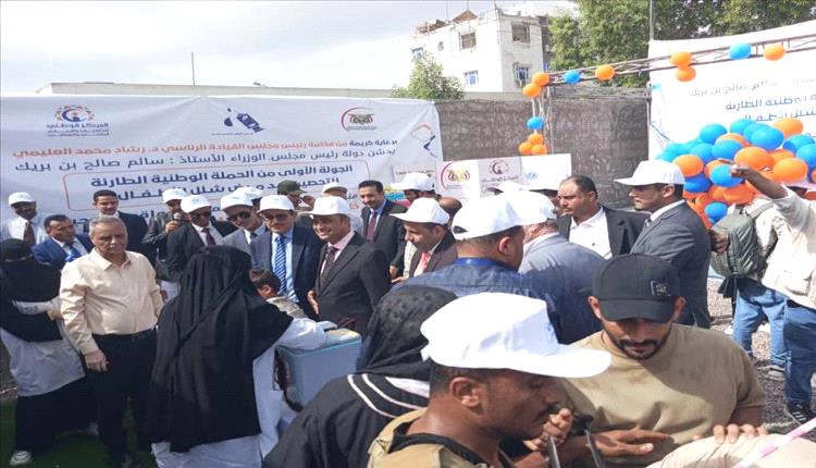 بحضور رئيس الوزراء ووزير الصحة.. تدشن الجولة الثانية من حملة التحصين ضد شلل الأطفال

