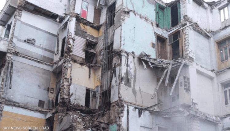 صورة.. وفاة شخص وإصابة 5 بانهيار أجزاء من عقار في الإسكندرية