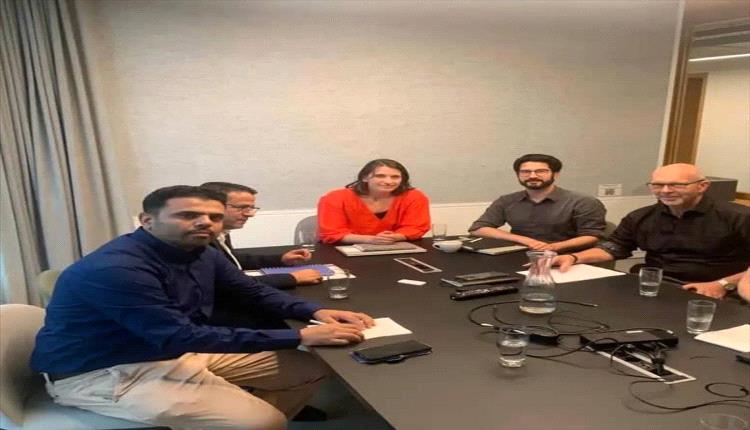الانتقالي في برلين يناقش مع "بيرجهوف" فرص السلام وأولويات الجنوب في زمن الأزمات