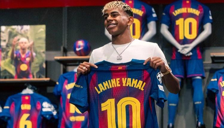 رقم "الأساطير" يُنعش برشلونة.. قميص لامين يامال يجلب 10 ملايين يورو في أيام