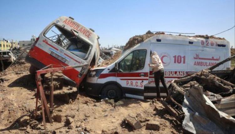 غارة إسرائيلية تستهدف مسعفين وأطفالًا في غزة: مجزرة جديدة أمام مستشفى حمد