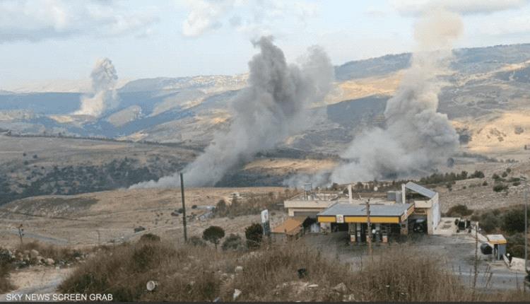 لبنان.. غارات إسرائيلية على مواقع في الجنوب والبقاع