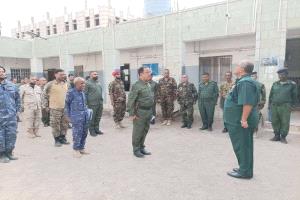 مدير عام شرطة عدن يكلف العميد القباطي بإعادة تأهيل قسم شرطة الدرين