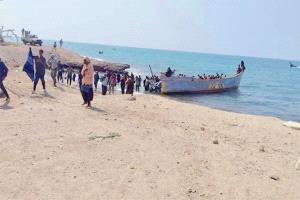 وصول 400 مهاجر غير نظامي إثيوبي إلى ساحل رضوم بشبوة
