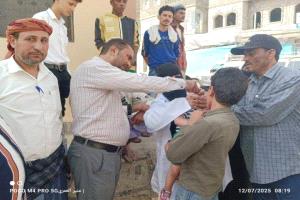 مدير عام سرار يدشن الحملة الوطنية الطارئة للتحصين ضد شلل الأطفال