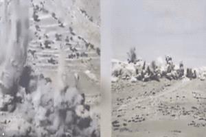 الجيش الإسرائيلي يعلن تدمير مواقع عسكرية في سوريا