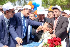تحصين الطفولة في وجه شلل الأطفال.. انطلاقة وطنية