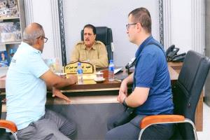 أمن عدن يناقش التعاون المشترك مع منظمة سمارتيان الأمريكية