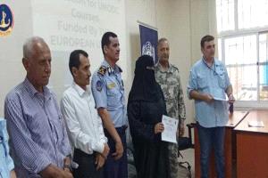 عدن تختتم دورتين تدريبيتين لتعزيز الأمن البحري