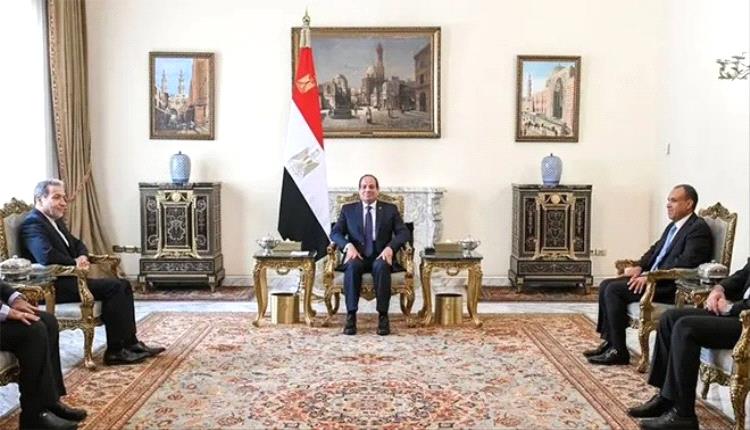 السيسي لوزير خارجية إيران: يجب وقف التصعيد في البحر الأحمر فورا