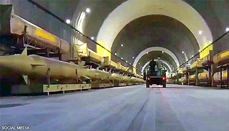 إسرائيل تدكّ منشأة صواريخ تحت الأرض غرب إيران