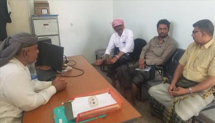 مدير عام المحفد ومدير الصحة يستقبلان فريق خيري لإنشاء مركز غسيل الكلى لمستشفى الشهيد صلاح ناصر
