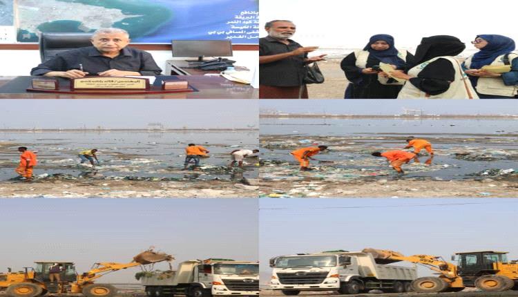 صندوق النظافة ينفذ حملة نظافة في محميةبحيرة الطيور لتعزيز البيئة الصحية والامنه
