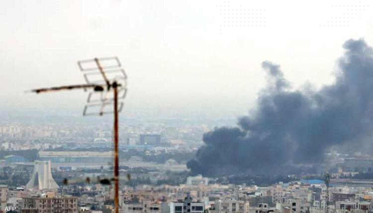 انفجارات قوية تهز طهران وغارة جوية تدمير مقر جهاز الأمن الداخلي
