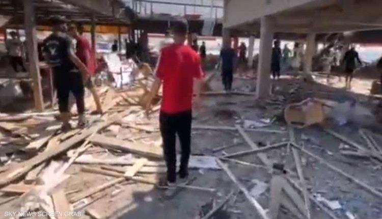 قصف إسرائيلي مباغت يقتل 24 شخصا في "استراحة" على شاطئ غزة
