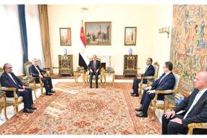 الرئيس السيسي يؤكد : عودة الملاحة في البحر الأحمر وباب المندب أولوية إقليمية قصوى
