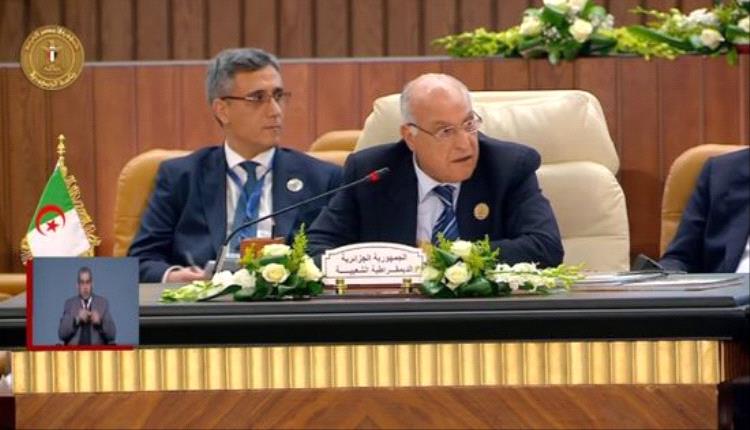 الجزائر تؤكد دعمها للفلسطينيين وتندد بمخططات تهجيرهم