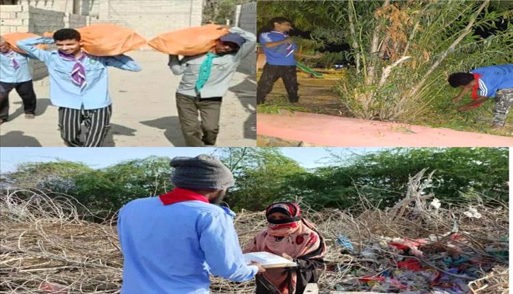 شباب الكشافة في أبين .. أيقونة العمل التطوعي خلال شهر رمضان