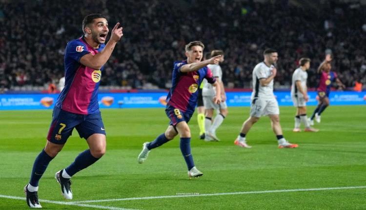 برشلونة يحقق فوزًا كبيرًا على أوساسونا بثلاثية نظيفة ويعزز صدارته لليجا