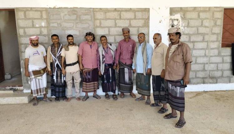 انتقالي أحور يعايد أبطال اللواء الرابع دعم وإسناد