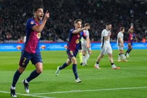 برشلونة يحقق فوزًا كبيرًا على أوساسونا بثلاثية نظيفة ويعزز صدارته لليجا