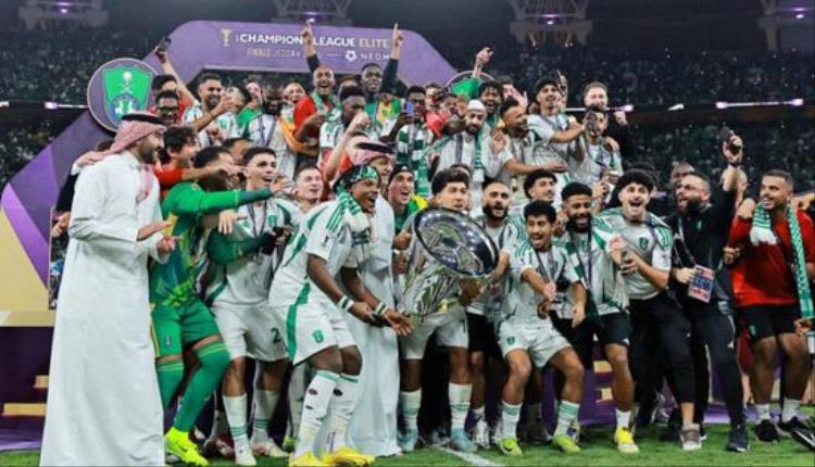 الأهلي السعودي يتوج بلقب بطولة آسيا للمرة الأولى