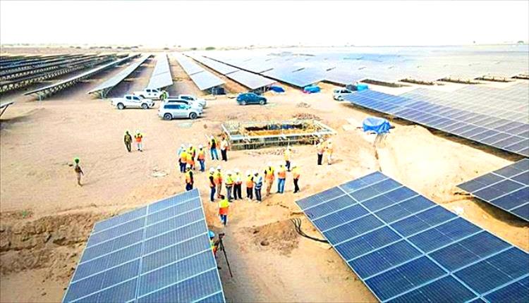عدن: اتفاقية توسعة لمحطة الطاقة الشمسية بإضافة 120 ميجاوات ومنظومة بطاريات بتوجيه من الزبيدي