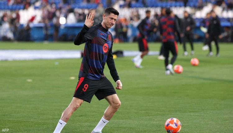 ليفاندوفسكي.. الخبر السار لبرشلونة قبل موقعة ميلانو
