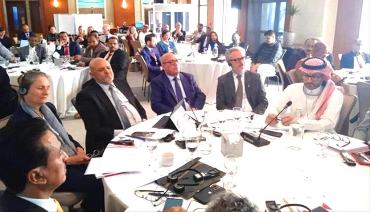 الأغبري يبحث في عمّان مع مسؤولين أمميين وأوروبيين سبل تعزيز المرونة الاقتصادية في اليمن